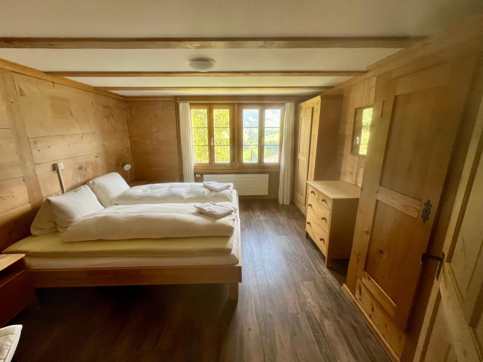 Chalet Sonnenheim Mit Atemberaubender Aussicht Adelboden Buitenkant foto